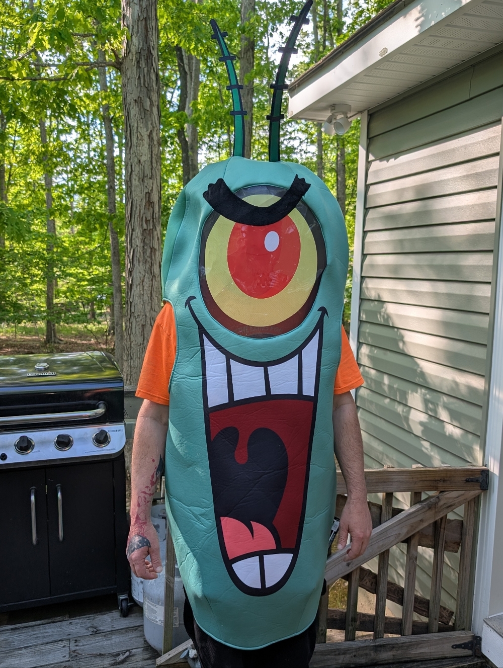 PLANKTON of SPONGEBOB SQUAREPANTS Halloween Costume